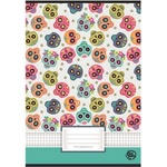 OPTISCHOOL Тетрадка, с телбод, A4, каре, 32 листа, OPTISCHOOL, A4 „87-32, „Skull 27I8732-015 (27I8732-015)