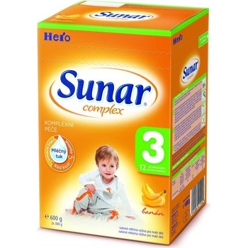 Sunar 3 complex banán 3 x 600 g