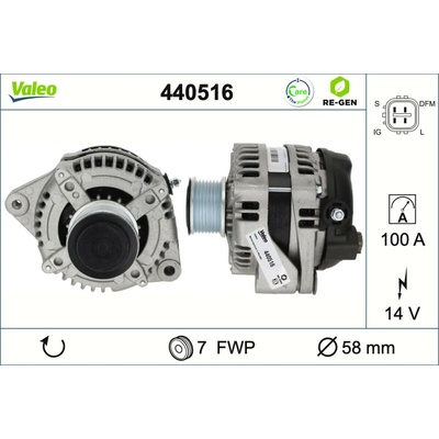 Alternátor VALEO 440516