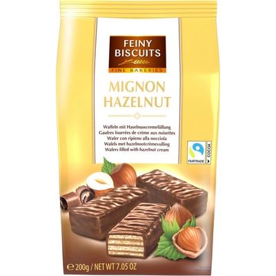 Feiny Biscuits Mignonské vafle s náplní z lískových oříšků 200 g