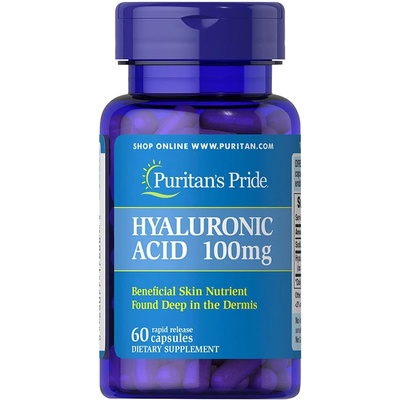 Puritan's Pride Hyaluronic Acid 100 mg 60 Capsules