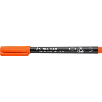 STAEDTLER Маркер Staedtler Lumocolor 314 OHP B, оранжев (21098-А-ОРАНЖЕВ)