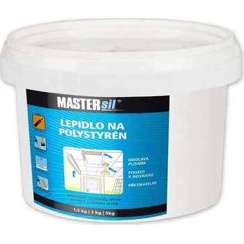 MASTERSIL lepidlo na polystyren 4 Kg