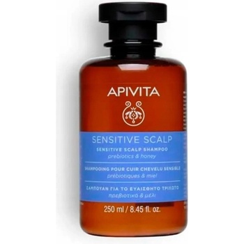 Apivita Sensitive Scalp Shampoo posilující šampon pro citlivou pokožku hlavy 250 ml