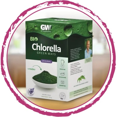 Green Ways Chlorella v prášku 350 g