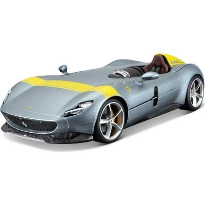 Bburago Ferrari Monza SP1 stříbrná 1:18