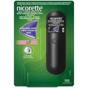 Nicorette spray s príchuťou lesného ovocia aer.ors. 1 x 150 dávok