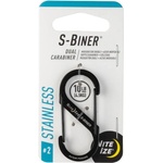 Nite Ize S-Biner Stainless Steel #2 Цвят: черен