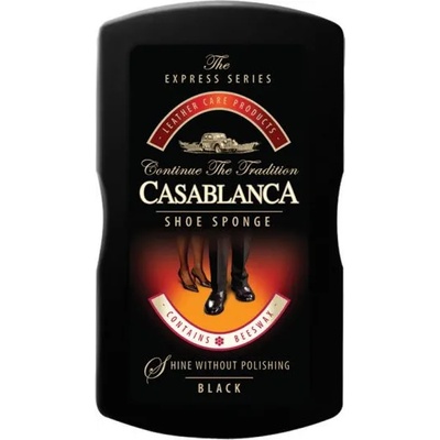 Casablanca малка гъба за обувки , За черен цвят