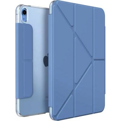 Uniq Camden Slim Case - хибриден кейс и поставка за iPad 10 (2022) (син)