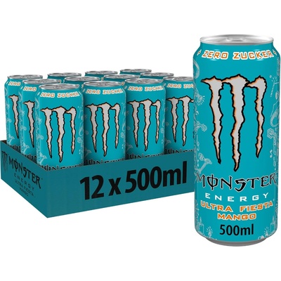 Monster Energy Ultra Fiesta Mango Zero Zucker 12 x 0,5 l