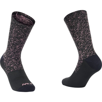 Northwave Мъжки чорапи за колоездене Northwave Stardust Sock Cycling socks - Black / Malva - размер 44-47 (EU) (207-1262-0114)