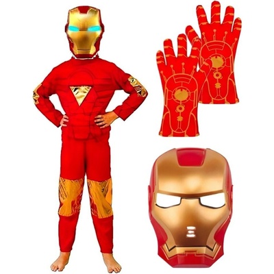 bHome Iron man s maskou a rukavicemi – Zboží Dáma
