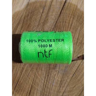 Polyesterové nitě NTF 40/2 1000 m 587 zelená neon
