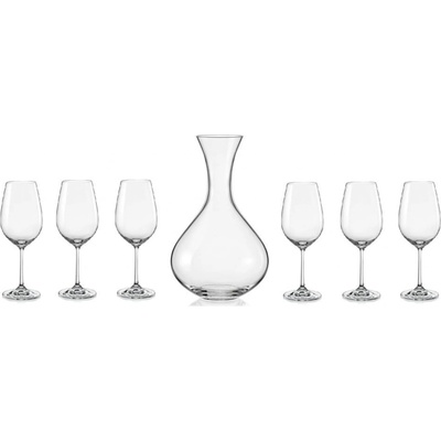 Bohemia Crystal Set na víno Viola 1. 1+6 x 500 ml