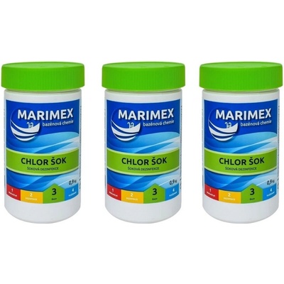 Marimex 19900133 Chlor Šok 3x900g