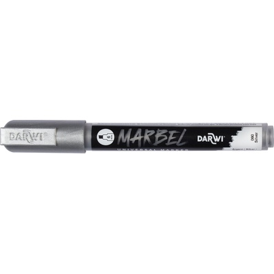 Darwi Marbel Химикал маркер 6 mm Silver N°080 1 бр (DA0236006080C)