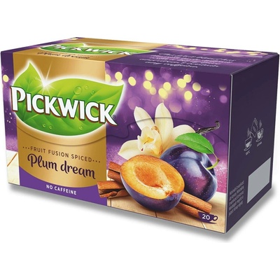 Pickwick čaj ovocný švestky s vanilkou 20 x 2 g