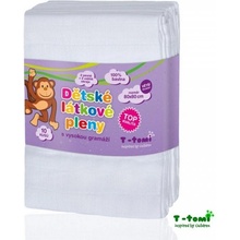 T-tomi TETRA plienky TOP KVALITA biele 80 x 80 10 ks