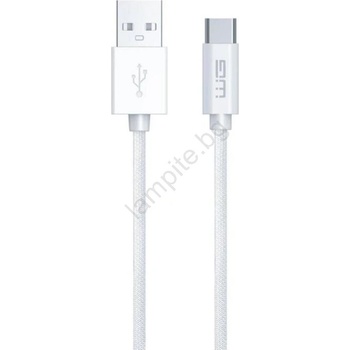 WINNER GROUP-WG - USB кабел USB-C / USB-A 60W 1m бял (WN0009)