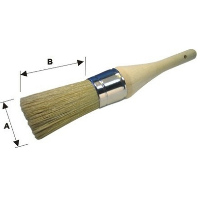 Štetec guľatý Profi P76 30mm