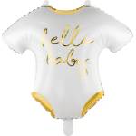 PartyDeco Балон от фолио - Hello baby 51 x 45 cм