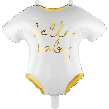 Image 1 of PartyDeco Балон от фолио - Hello baby 51 x 45 cм