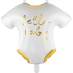 PartyDeco Балон от фолио - Hello baby 51 x 45 cм