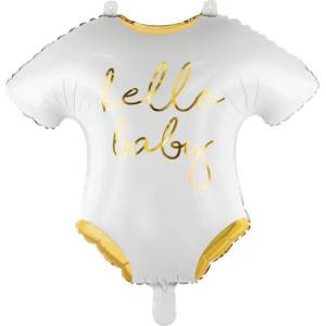 PartyDeco Балон от фолио - Hello baby 51 x 45 cм