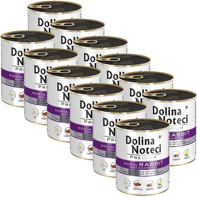 Dolina Noteci Premium Богат с Заек с Череша 12 x 800 г