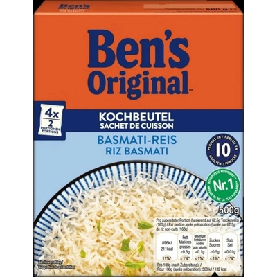 Ben's Original Basmati rýže v sáčku na vaření 0,5 kg
