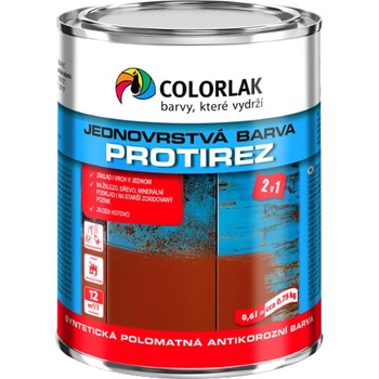 Colorlak Protirez S2015 syntetická antikorózna farba 2v1 0,6 L RAL 7035 svetlošedá