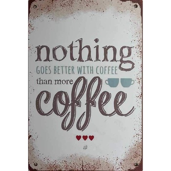 Drevená Ceduľa Coffee