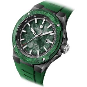Tsar Bomba Мъжки часовник TSAR BOMBA Electron-Carbon-X II Carbon Fiber Green TB8230-05 (TB8230-05) Часовници