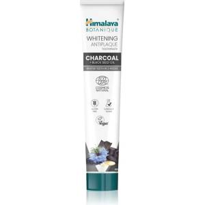Himalaya Whitening Antiplaque Charcoal + Black Seed Oil избелваща паста за зъби с активен въглен 75ml