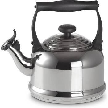 Le Creuset Чайник за котлон ТРАДИЦИОНЕН 2.1 л, сребърен, неръждаема стомана, Le Creuset (LECR92000100000100)