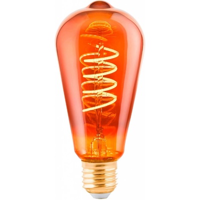 Eglo LED žárovka E27 ST64, 4 W 30 Lm 2000 K, měděná