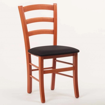 ITTC Stima Paysane s čalouněným sedákem Třešeň / látka Lux černá 23