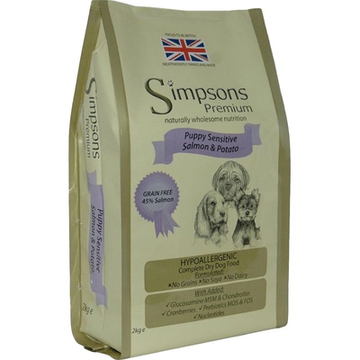 Simpsons Premium Puppy Sensitive losos & brambory 2 kg