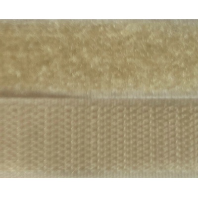 KORTEXIN suchý zip 50mm-háček béžový Množství: celé balení - 25m