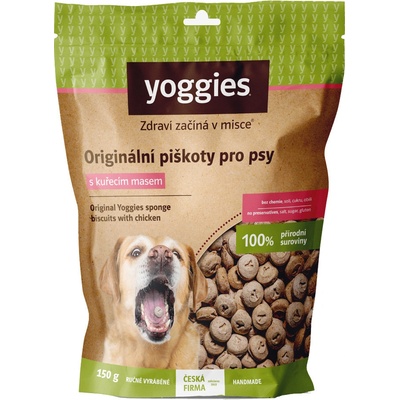 Yoggies bezlepkové piškóty s kuracím mäsom 150 g