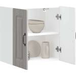 vidaXL Кухненски стенен шкаф, Kalmar, сив сонома, инженерно дърво (853583)
