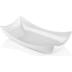 Horecano HORECANO-Меламиново плато правоъгълно 47x26xh11cm БЯЛО (767) (0151096)