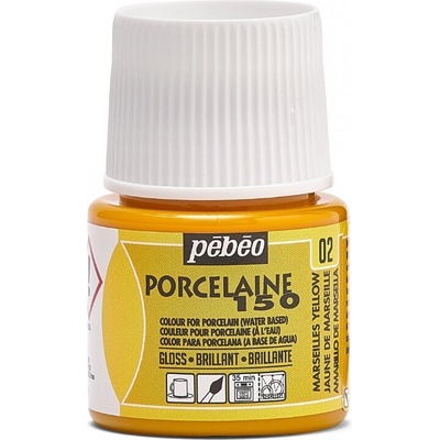 Pébéo Barva na porcelán Porcelaine 150 45 ml 02 Marseilles Yellow