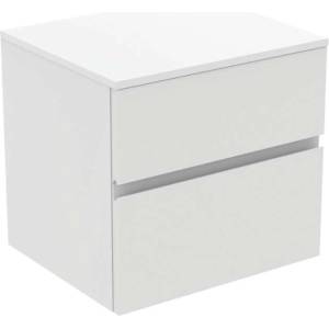 Ideal Standard Finesse - Шкафче за умивалник, 60x51x56 см, 2 чекмеджета, матово бяло E3433Y1 (E3433Y1)
