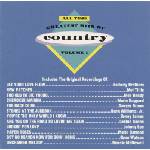 Various Artists - All Time Greatest Country 1 (CD) (715187752429)