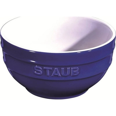 Staub Misa na miešanie okrúhla tmavomodrá 14 cm