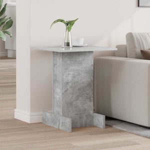 vidaXL Крайна масичка Циментено сиво 44, 5 х 45 х 55 см (891219)