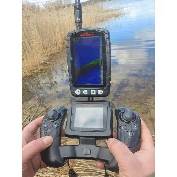 Boatman FIGHTER PRO s GPS a ECHOLOTEM Černá