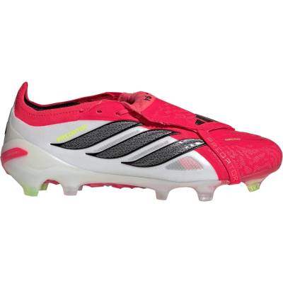 Adidas Мъжки футболни бутонки Adidas Mens Predator Elite Fold-Over Tongue Firm Ground Football Boots - Red/Blk/White